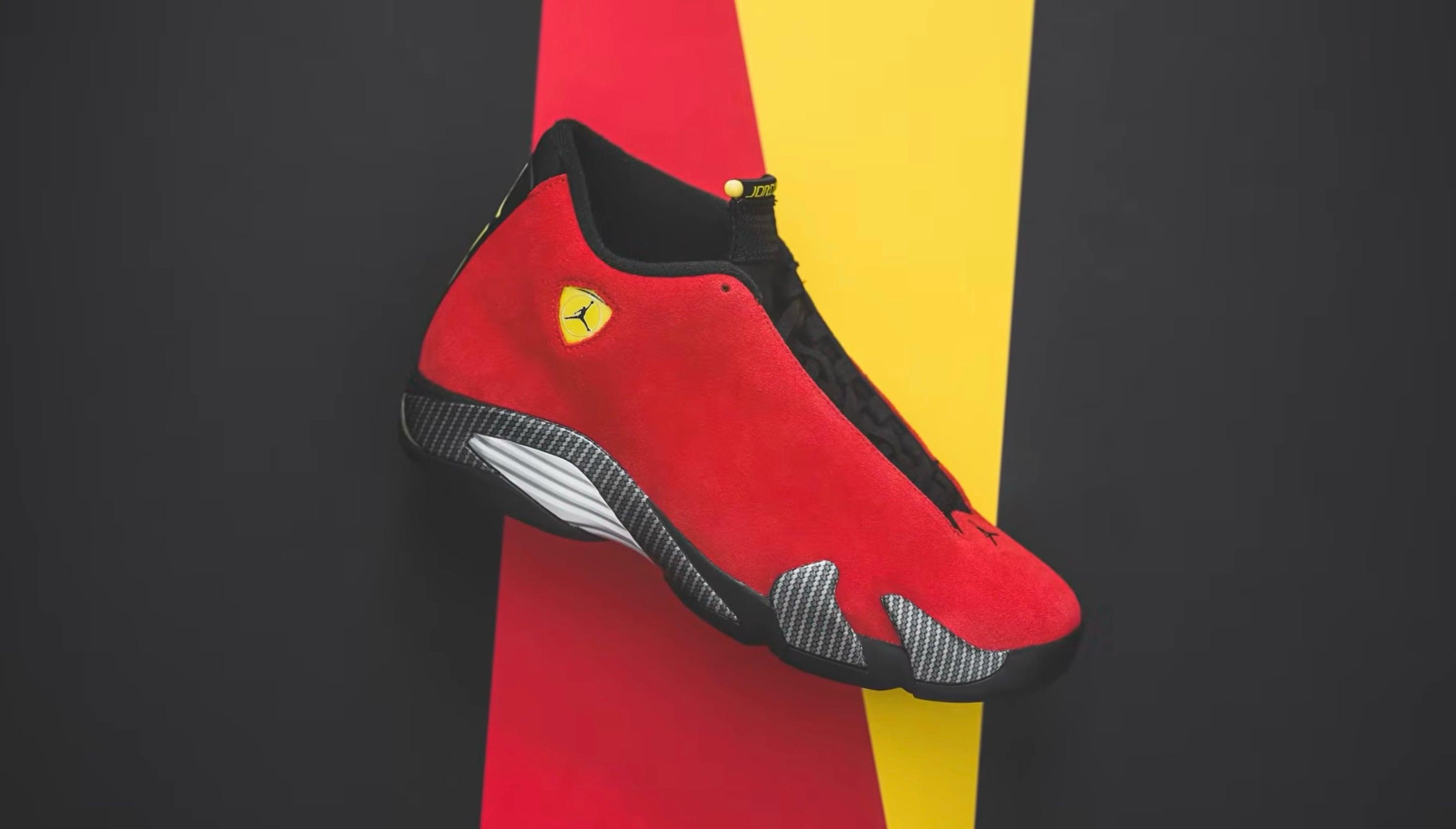 The 2025 Jordan 14 Retro Ferrari: A Tribute to Speed and Style