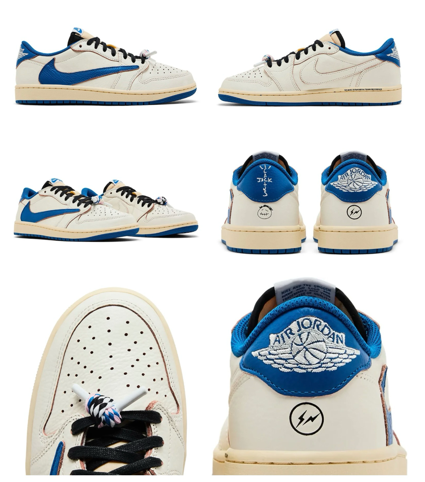 Travis Scott x fragment x AJ1 Low